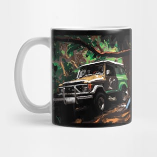 Toyota Land Cruiser in the Peruvian Jungle Mug